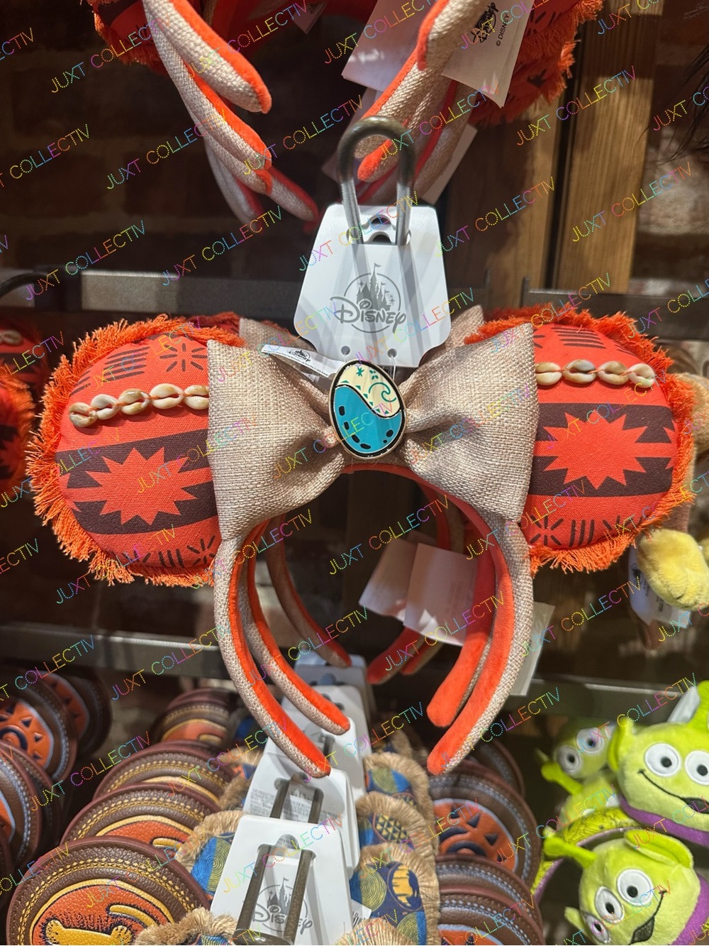 Disney Parks Disneyland Moana Seashell Minnie Ears Headband
